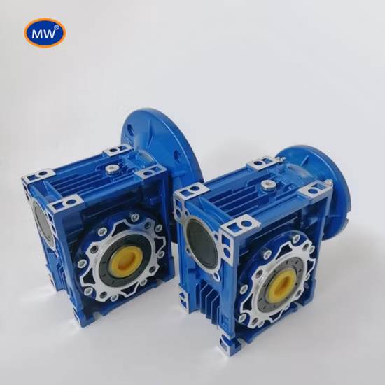 Червячные редукторы серии NMRV, редукторы с выходным и входным фланцем