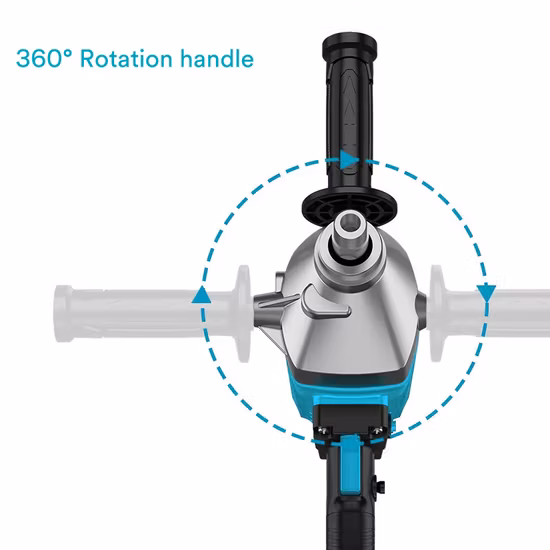 Удобный небольшой электрический портативный вибратор для бетона