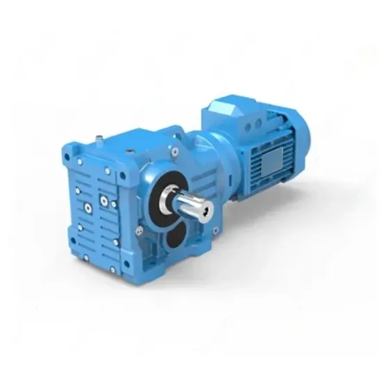 Редуктор с винтовой конической шестерней и взрывозащищенным двигателем-редуктором 220 В/380 В